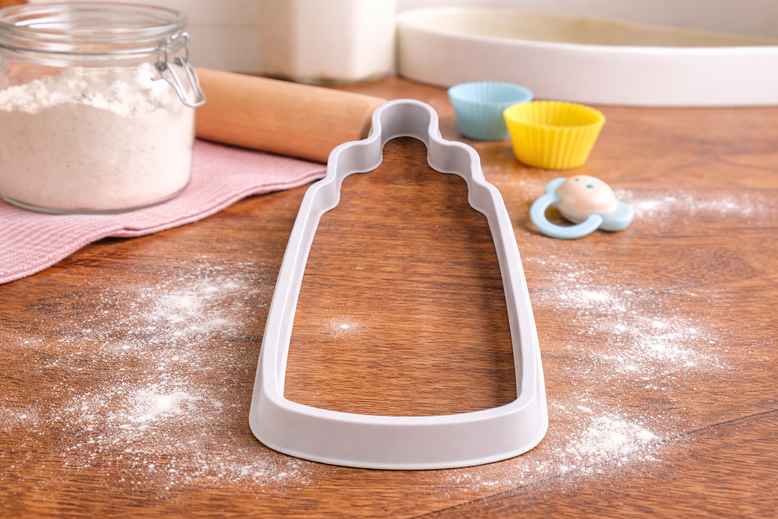 3D Printed Baby Bottle Cookie Cutter image 0