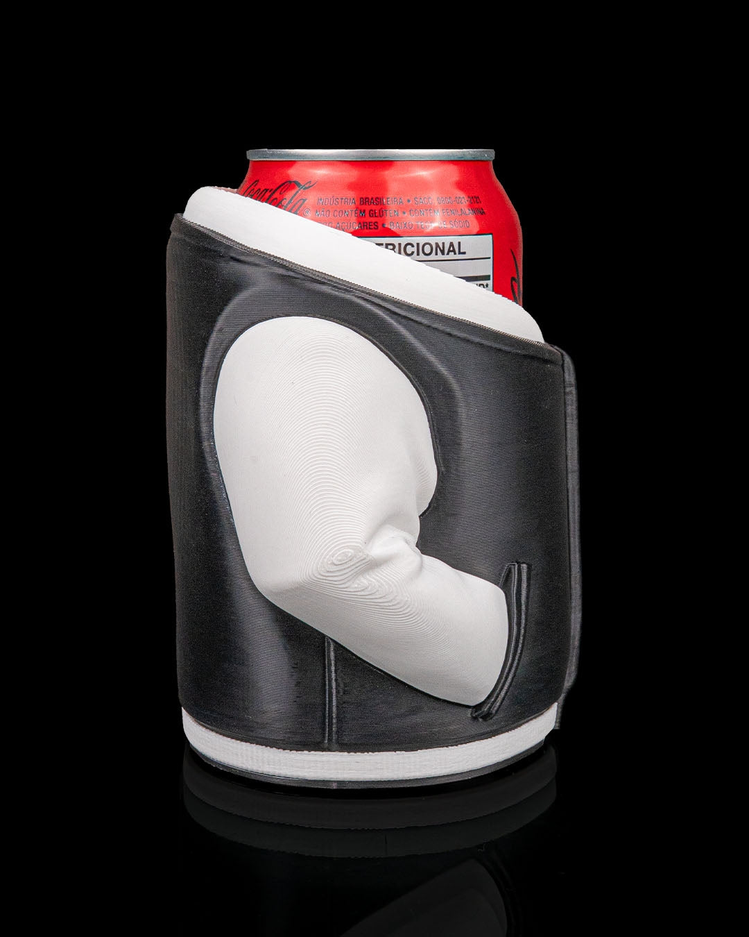 3D Printed Varsity Jacket, Beer, Pen Can Holder image 3
