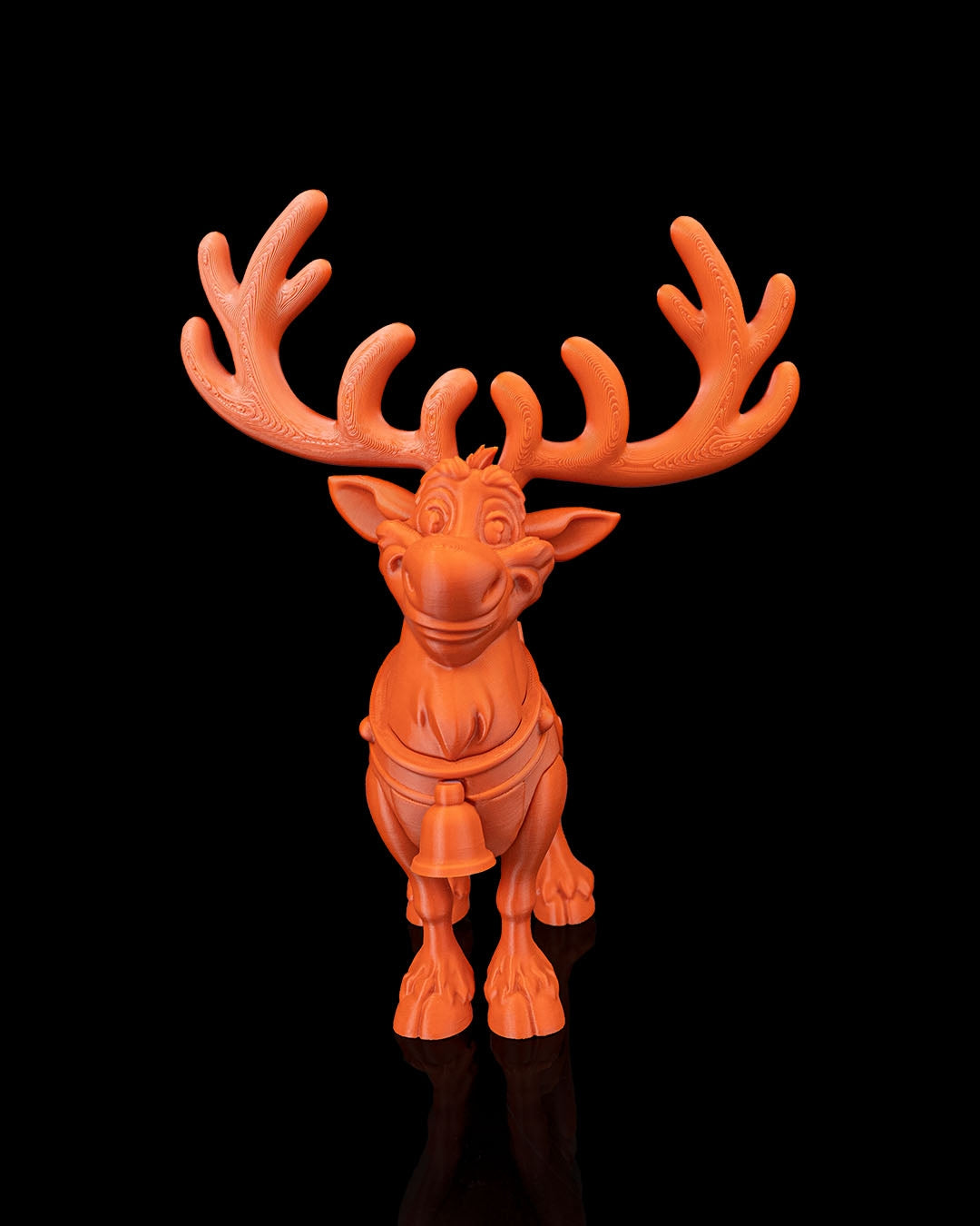 3D Printed Christmas Rudolph, the Sleigh Guardian image 9
