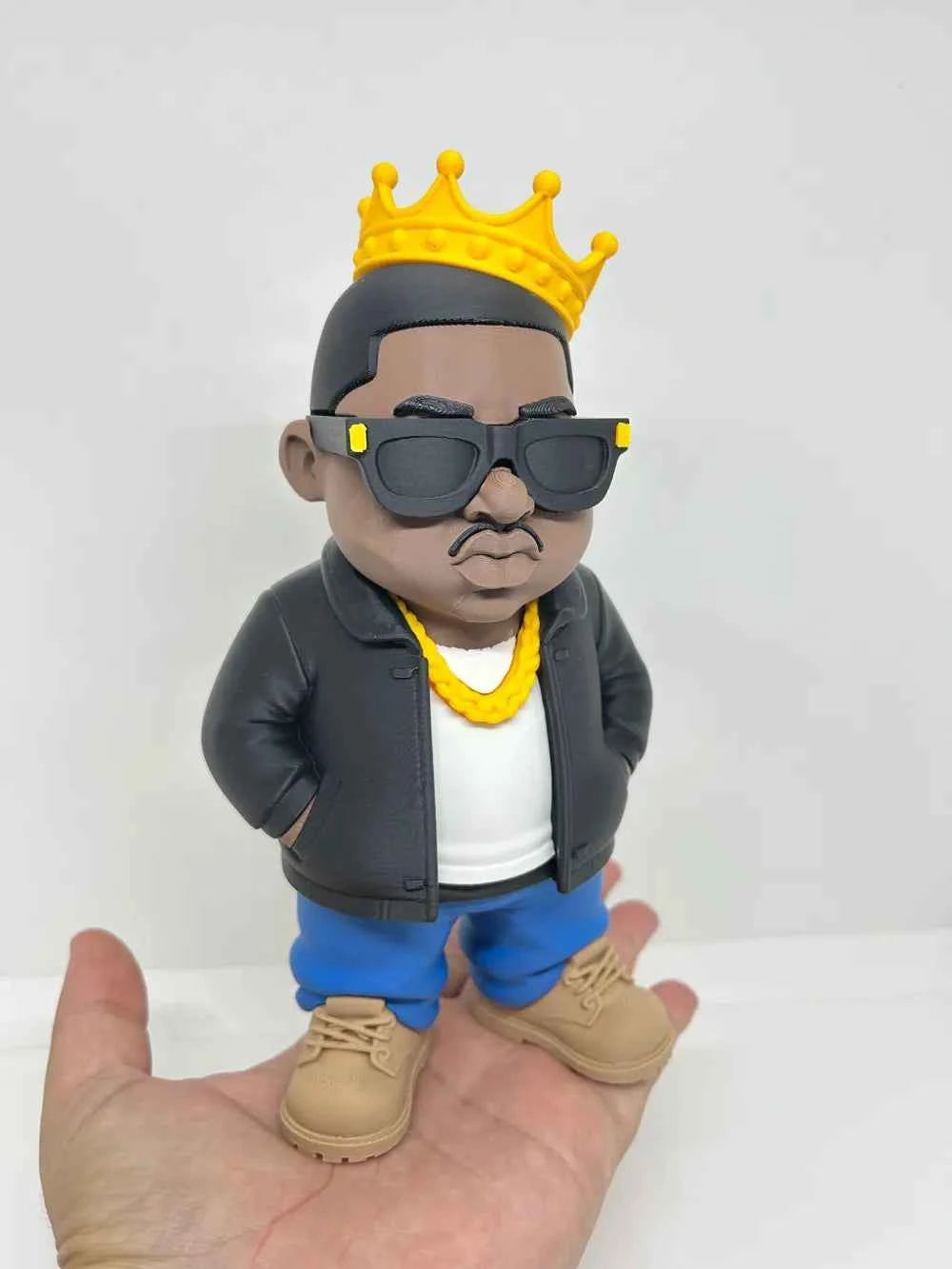 3D Printed Toy Action Figure Model - Notorious B.I.G