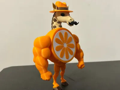 3D Printed Italian Brainrot Action Figure Model - Ganganzelli trulala image 0