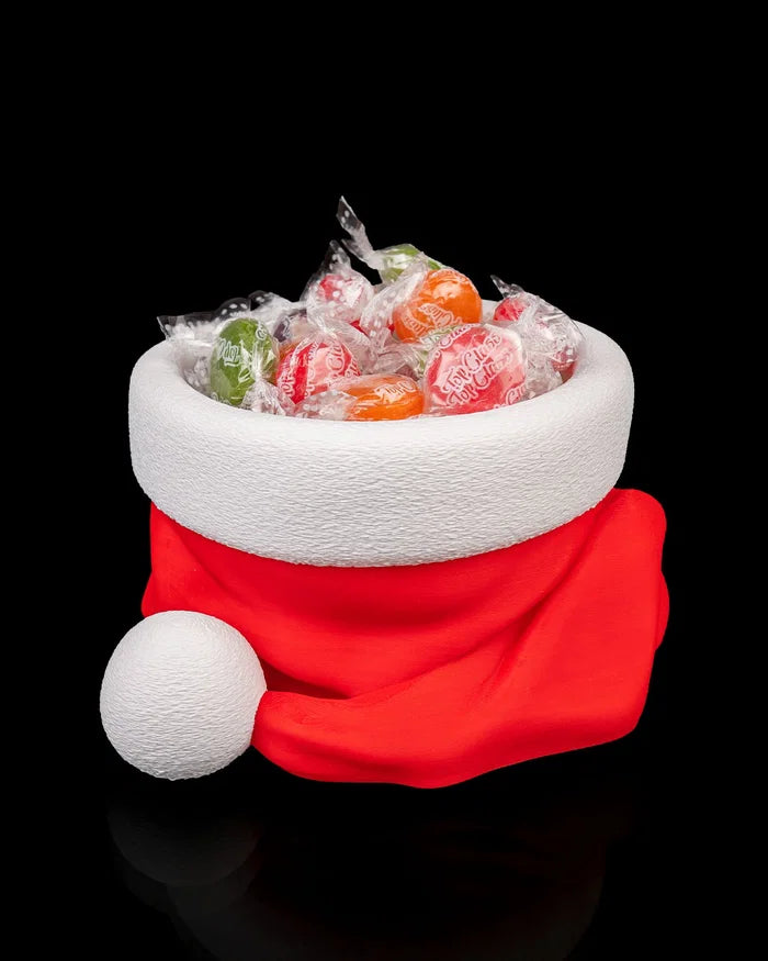 3D Printed Christmas Model Toy - Santa’s Snack Hat - Bowl image 0