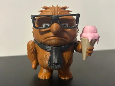 3D Printed Italian Brainrot Action Figure Model -Robertooo image 0