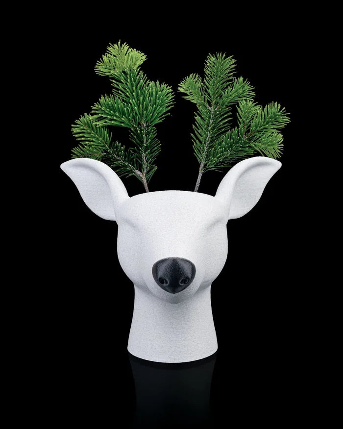 3D Printed Christmas Model Toy - Rootolph - Planter image 0