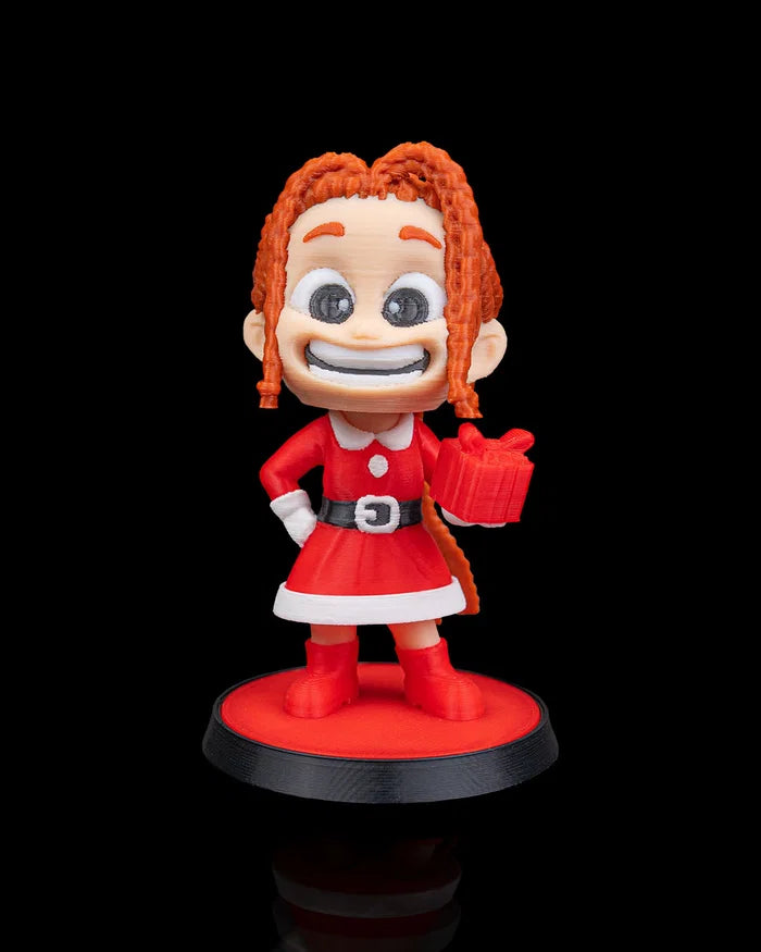 3D Printed Christmas Model Toy - MiniMe: Mrs. Claus image 0