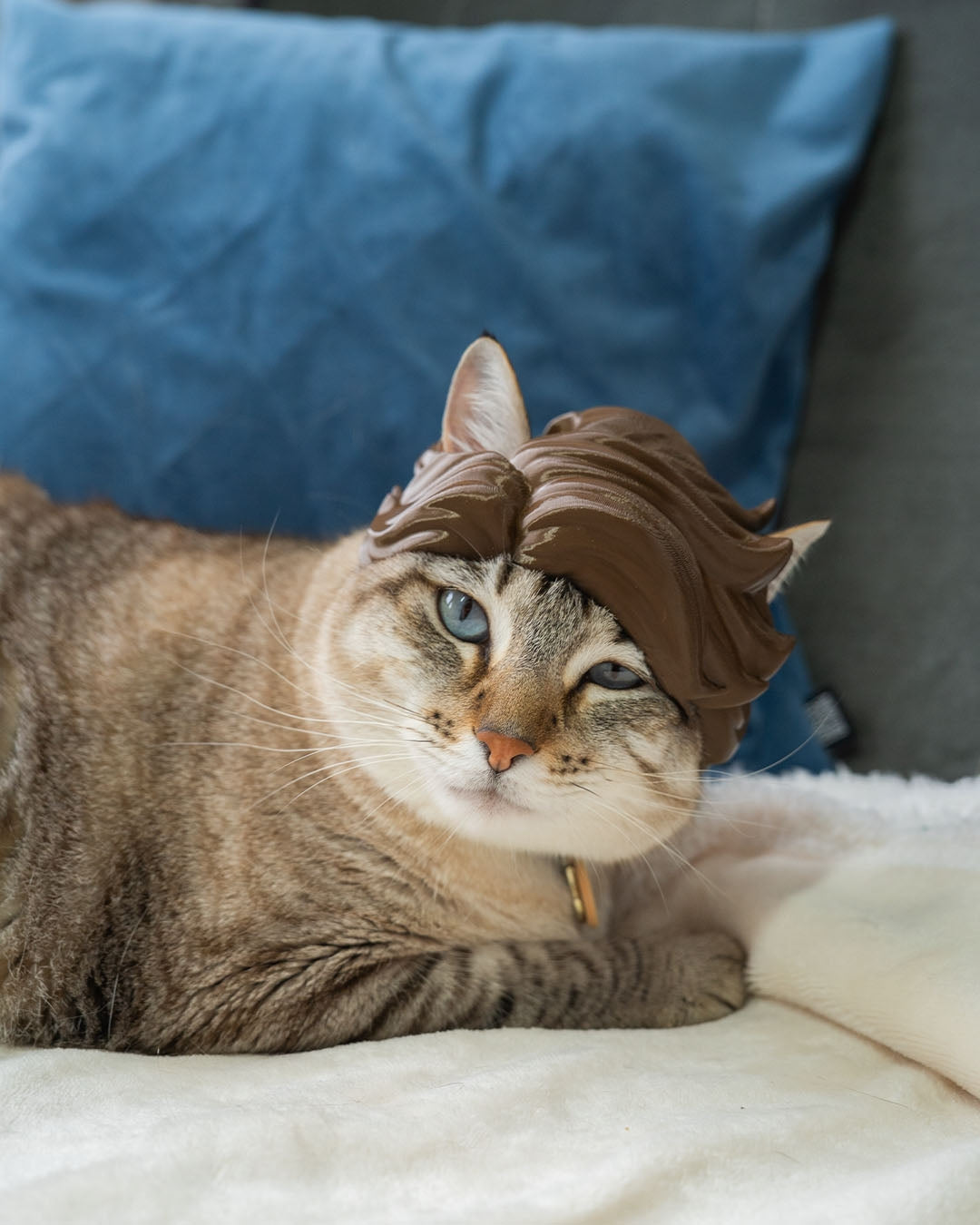 3D Printed Glam Wave - Cat Costume Helmet