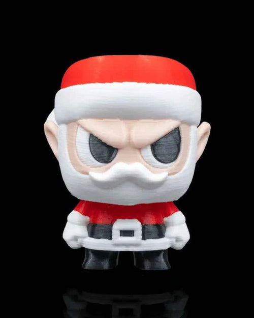 3D Printed Christmas Model Toy - Santy Claus