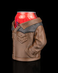 3D Printed Suede Jacket Beer, Pen Can Holder image 0