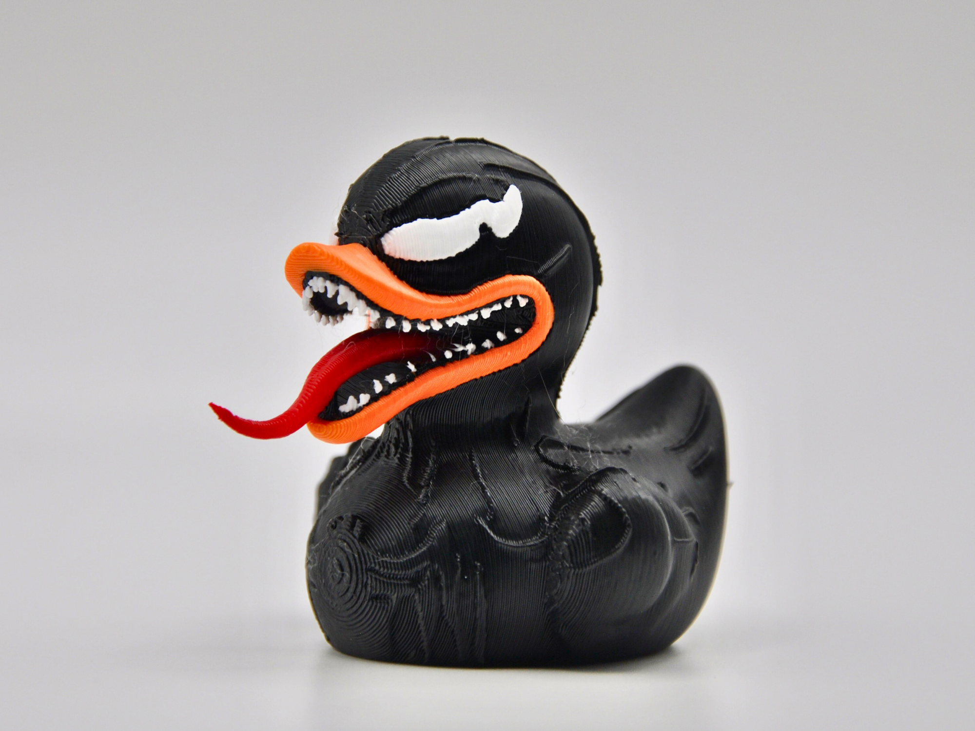 3D Printed Toy Duck Figure Model - Venom Duck image 0
