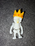 3D Printed Fidget Toy - Articulated Flexi King Skeleton image 0