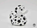 3D Printed Toy Duck Figure Model - Dalmatian Duck