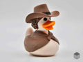 3D Printed Toy Duck Figure Model - Blondie (The Good) Duck