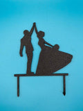 3D Printed Wedding Cake Topper - Any Size - Mr And Mrs Dancing