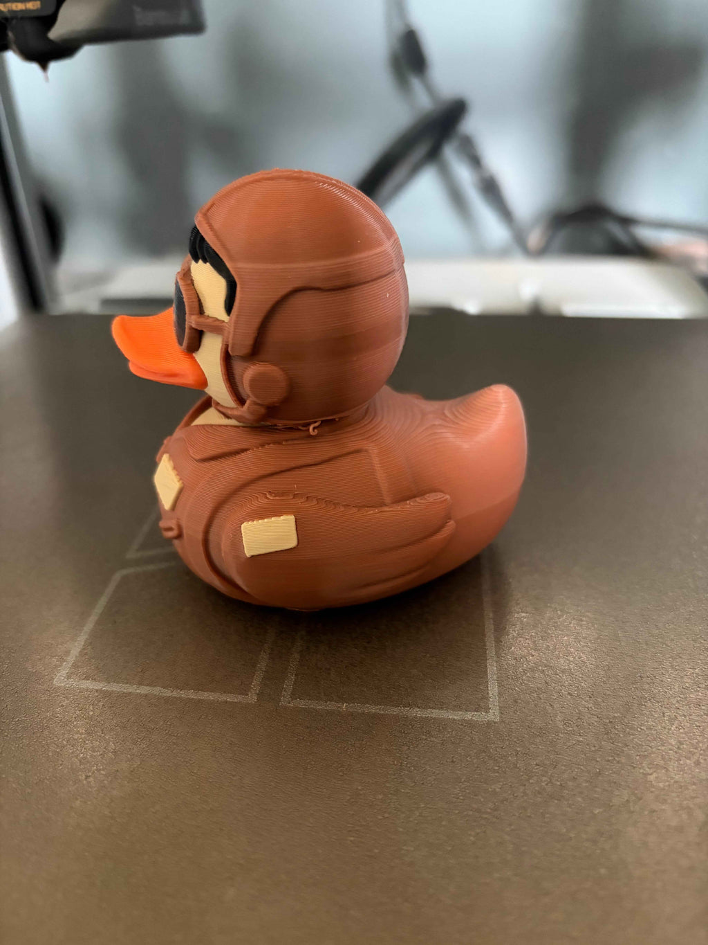 3D Printed Toy Duck Figure - Maverick Top Gun Duck