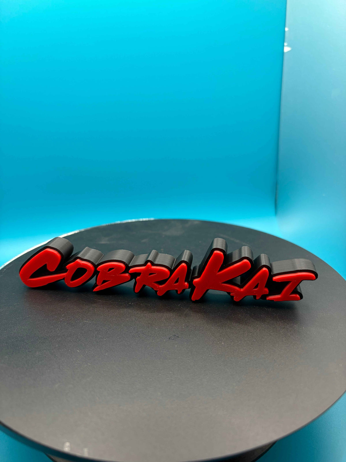 3D Printed Cobra Kai Sign