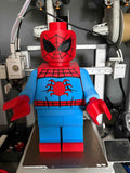 3D Printed Brickman - Spiderman 16 Inch Tall