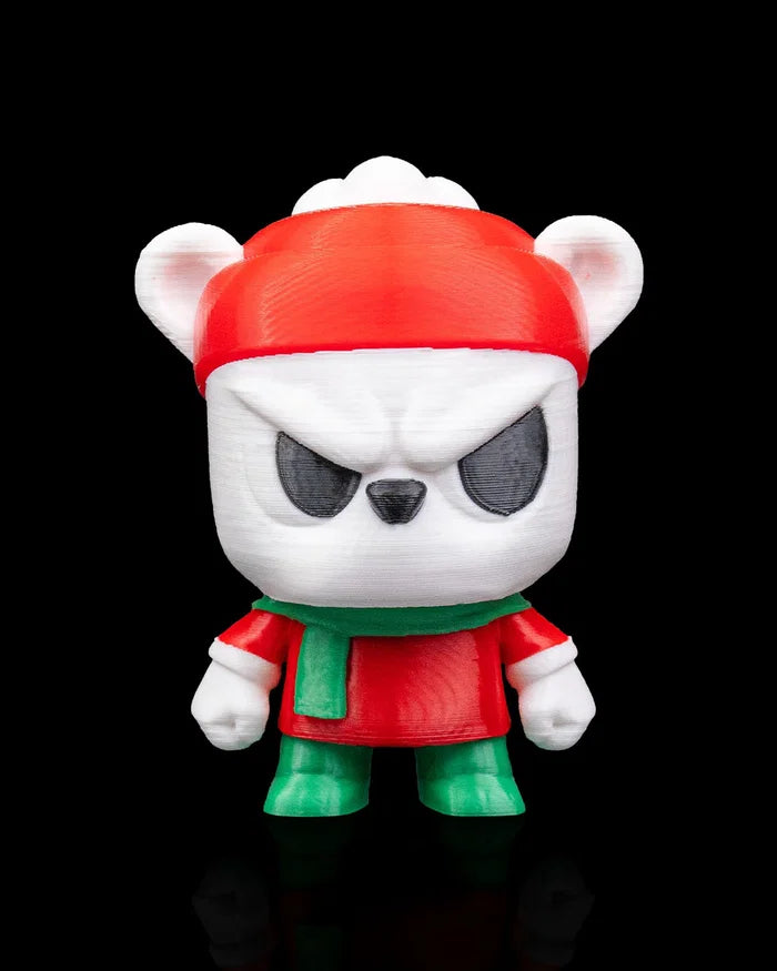 3D Printed Christmas Model Toy - Anty Bear image 0