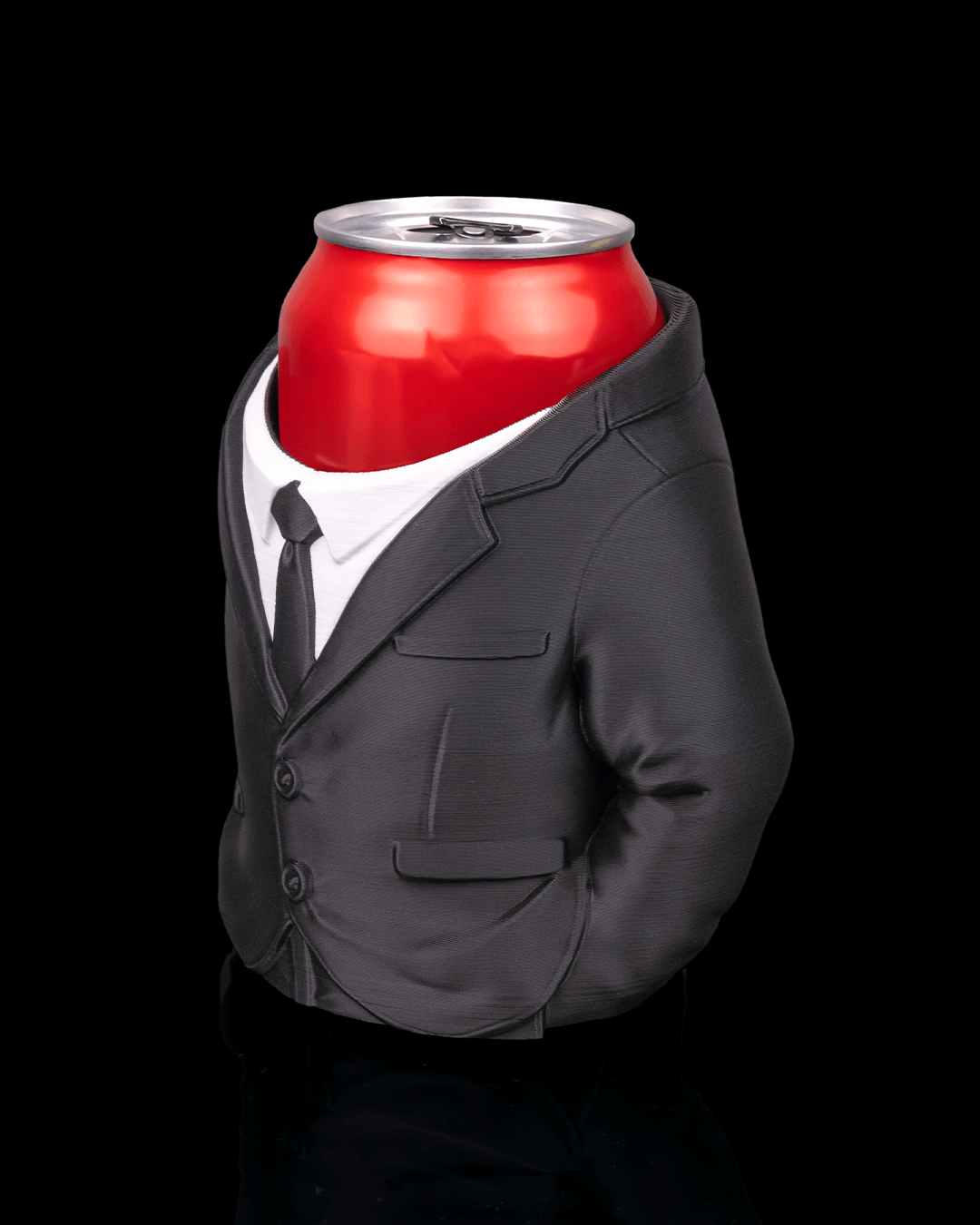 3D Printed Suit, Beer, Pen Can Holder image 2