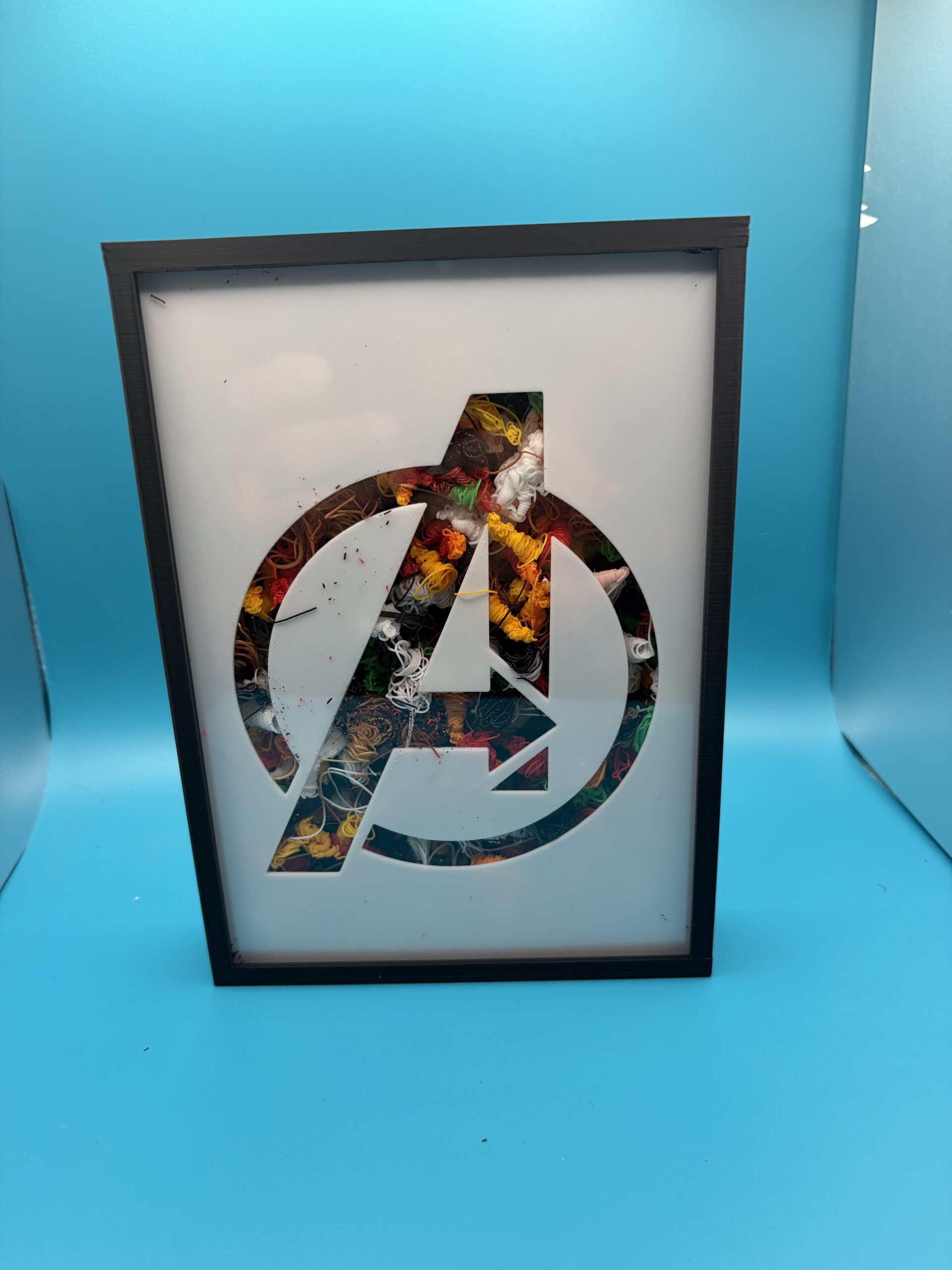 3D Printed Home Decor Picture Sign - Avengers image 0