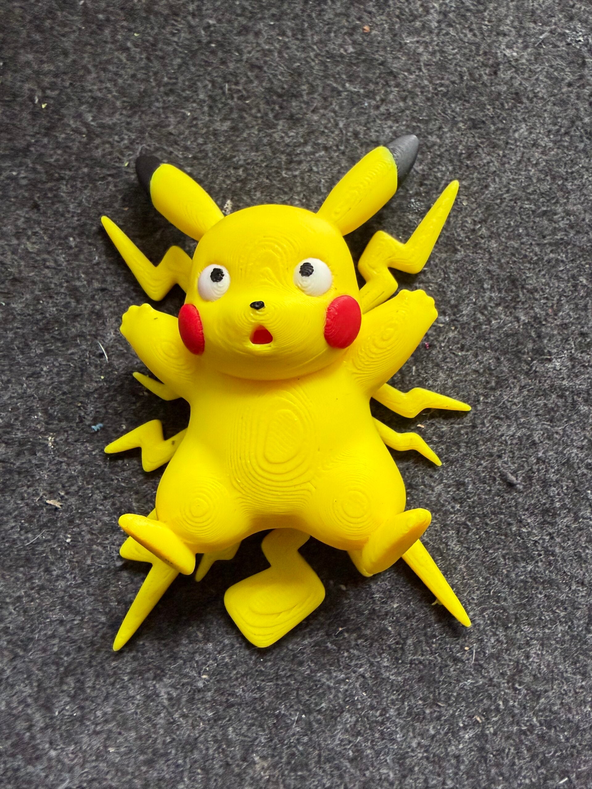 3D Printed Fridge Magnet - Pokemon Pikachu image 0