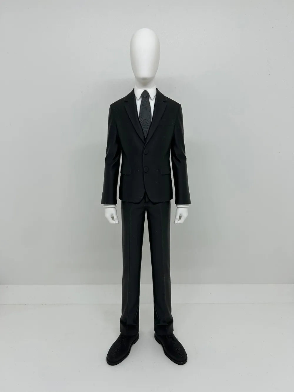 3D Printed Toy Action Figure Model - Slender man