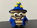3D Printed Italian Brainrot Action Figure Model - The Tiramisu Wizard image 0