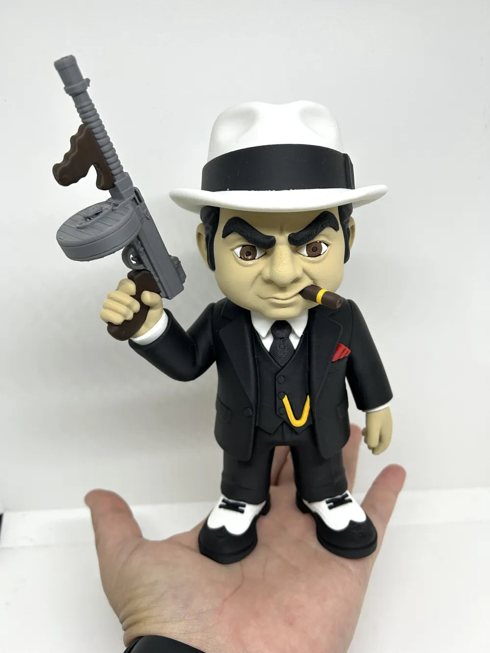 3D Printed Toy Action Fiqure Model - Al capone image 0