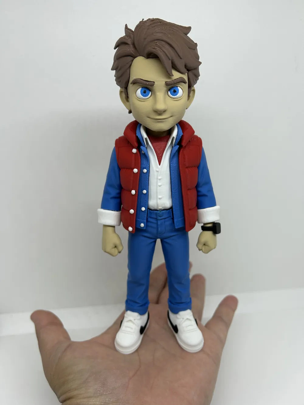 3D Printed Toy Action Fiqure Model - Marty McFly Back To The Future image 0