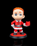 3D Printed Christmas Model Toy - MiniMe: Mr. Claus image 0