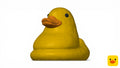 3D Printed Toy Duck Figure Model - Peeps Duck image 0