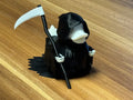 3D Printed Toy Duck Figure Model - Duck Grim Reaper image 0