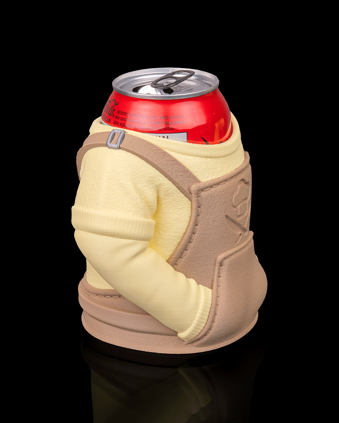3D Printed Chef Apron Beer, Pen Can Holder image 1