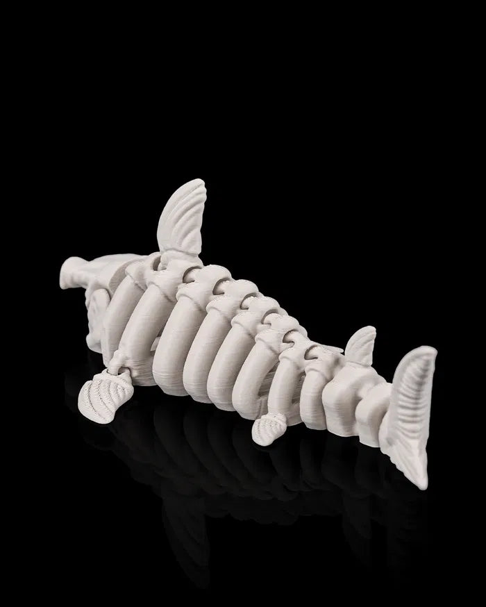 3D Printed Deep Sea Flexible Skeleton Shark image 3