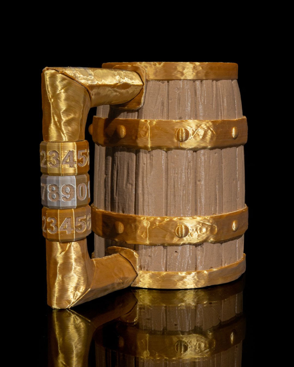 3D Printed Keg Of Beer, Pen Can Holder image 3