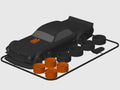 3D Printed Ford Mustang HOONICORN - Ken Block Tribute (1:24) image 0