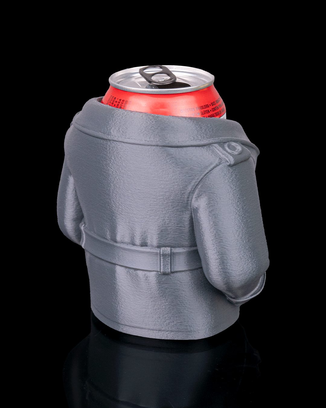 3D Printed Overcoat Beer, Pen Can Holder image 2