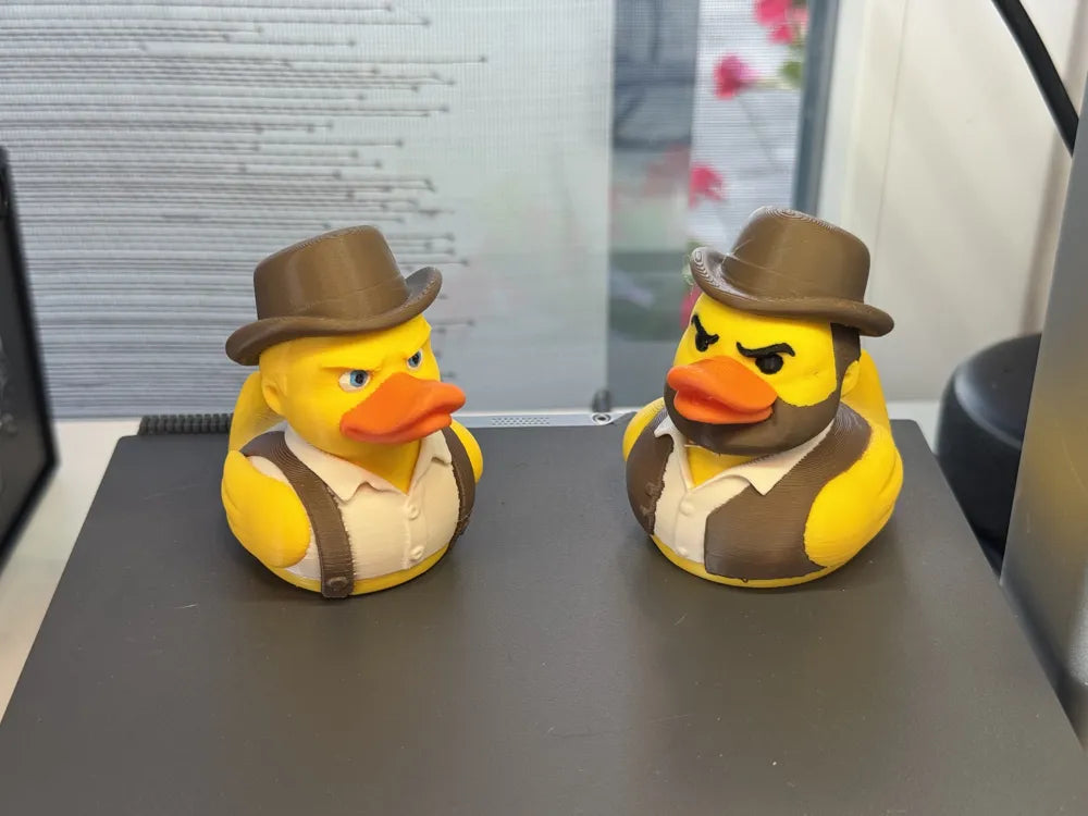 3D Printed Toy Duck Figure Model - Duck Bud Spencer & Terence Hill image 0