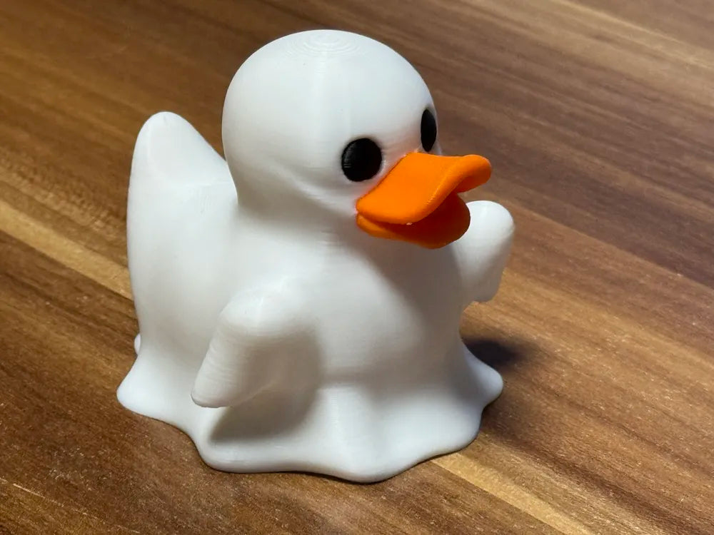 3D Printed Toy Duck Figure Model - Ghost image 0