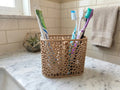 3D Printed Mesh Toothbrush & Toothpaste Holder- Any Colour image 0