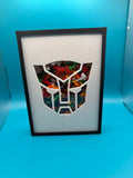 3D Printed Home Decor Picture Sign - Transformers image 0