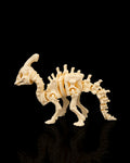 3D Printed Fexible Dinosaur - Skeleton Parasaurolophus Fidget Toy image 0