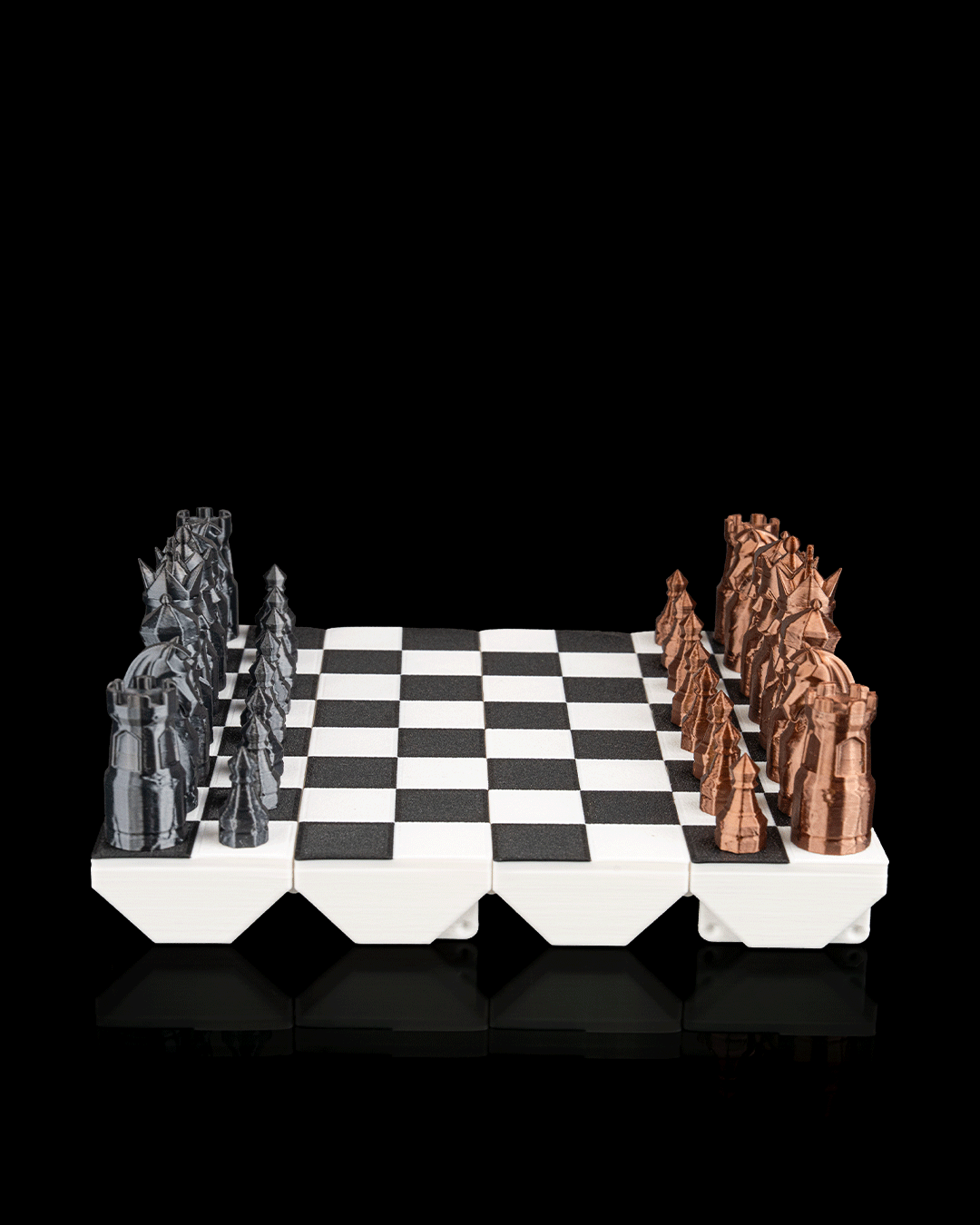 3D Printed King’s Mind – Chess Set image 1