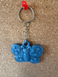 3D Printed Key Ring - Butterfly image 0