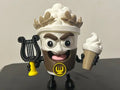 3D Printed Italian Brainrot Action Figure Model - Apollino cappuccino image 0