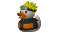 3D Printed Toy Duck Figure Model - Naruto Duck image 0