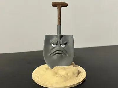 3D Printed Italian Brainrot Action Figure Model - Agarrini lapalini image 0