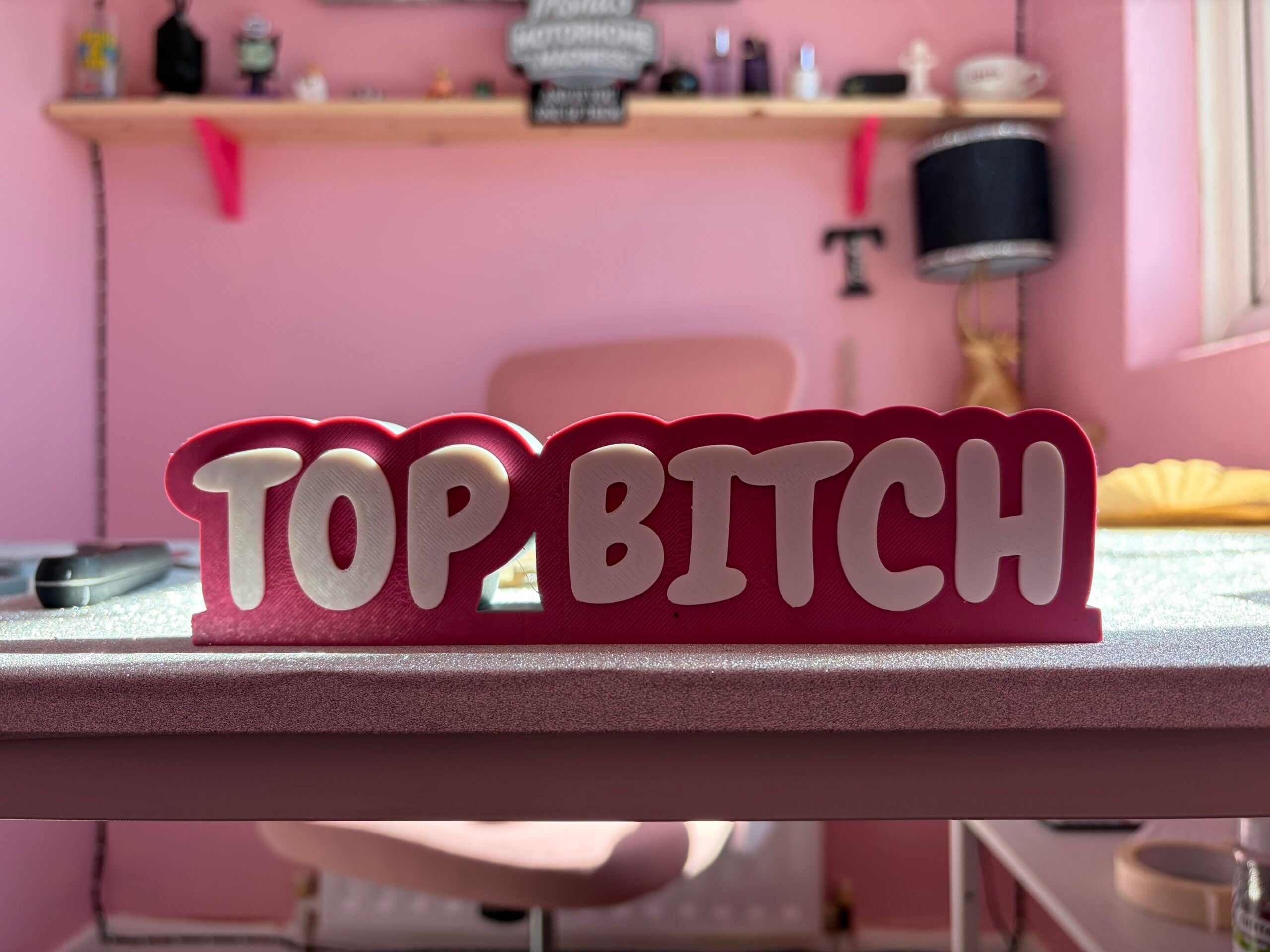 Custom 3D Printed Desktop Signs - Desk Signs - Desk Names - Desk Nameplate - Teacher Gift - Custom Nameplate - Teacher Nameplate image 0