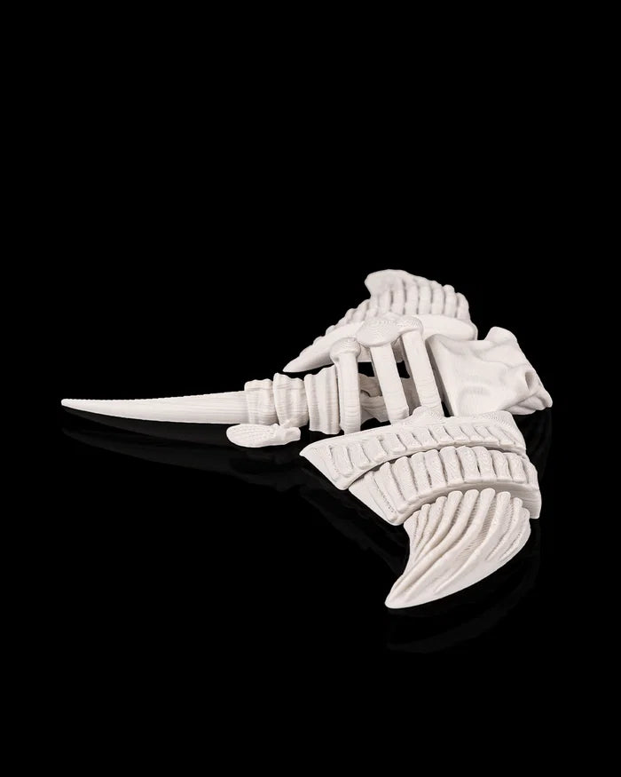3D Printed Deep Sea Flexible Skeleton Manta Ray image 3