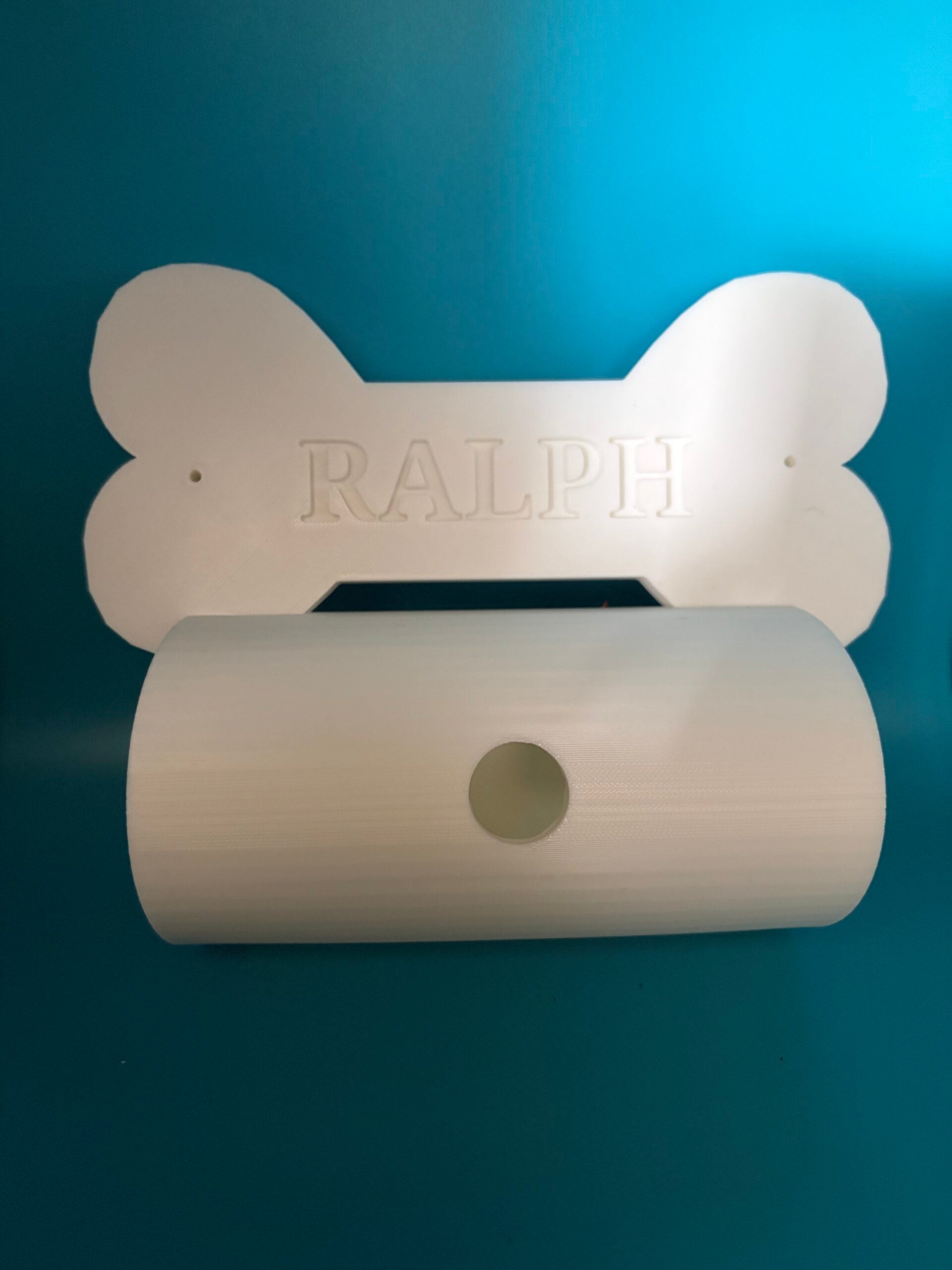 3D Printed Garden Personlized Dog Bag Holder  - Choice Of Colours image 0