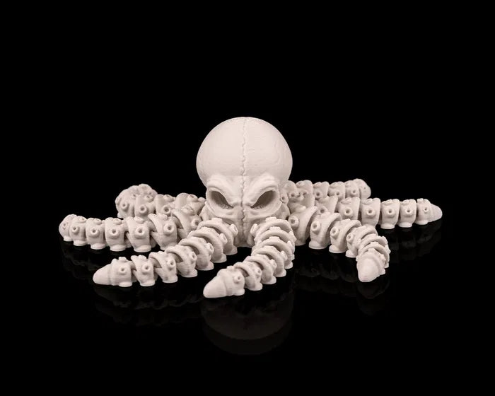 3D Printed Deep Sea Flexible Skeleton Octopus image 4